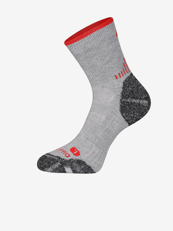 ALPINE PRO ALPINE PRO Kerowe сиви спортни чорапи