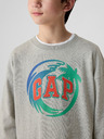 GAP Детски суитшърт с логото на GAP