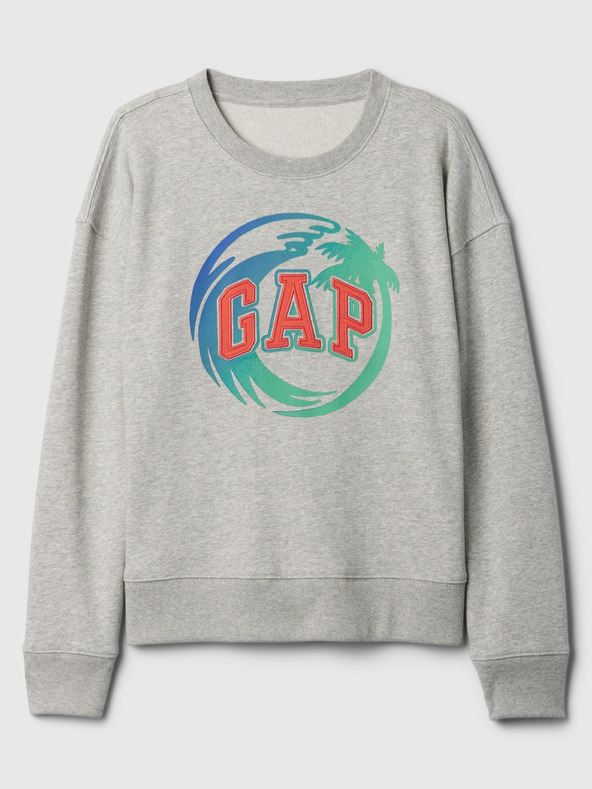 GAP Детски суитшърт с логото на GAP