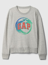 GAP Детски суитшърт с логото на GAP