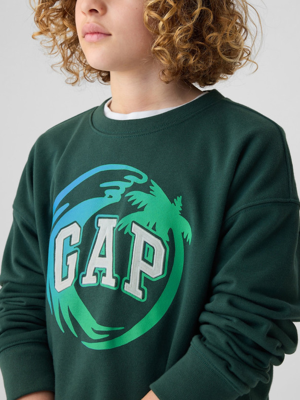 GAP Детски суитшърт с логото на GAP