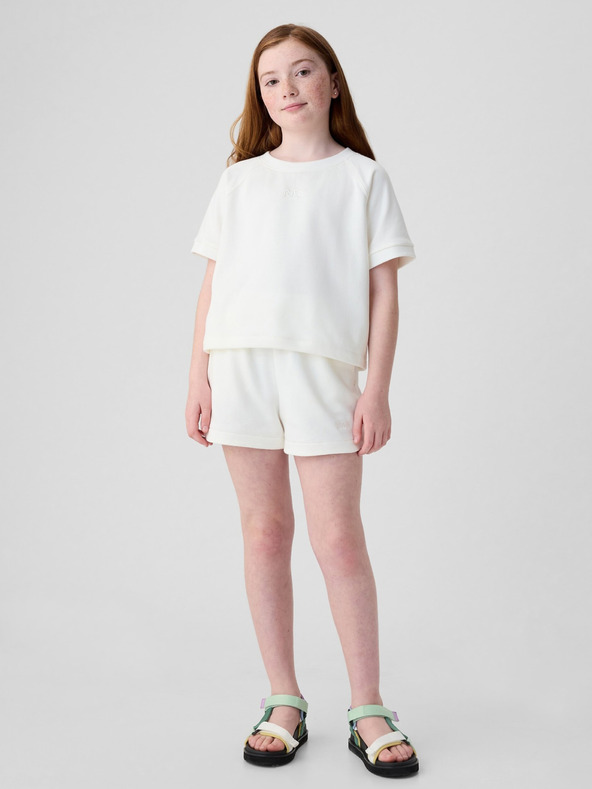 GAP Детски суитшърт с къс ръкав GAP