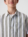 GAP Бебешка ленена риза GAP