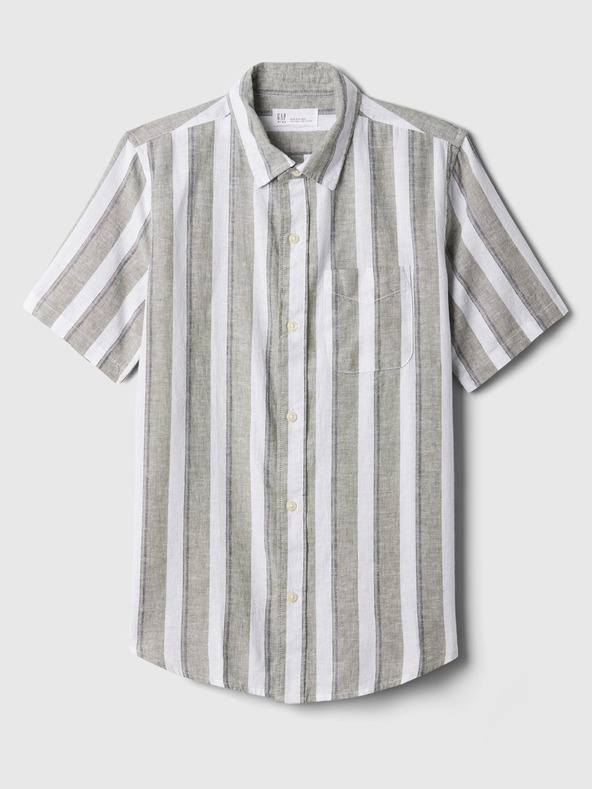 GAP Бебешка ленена риза GAP