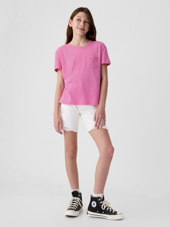 GAP Бебешка памучна тениска GAP