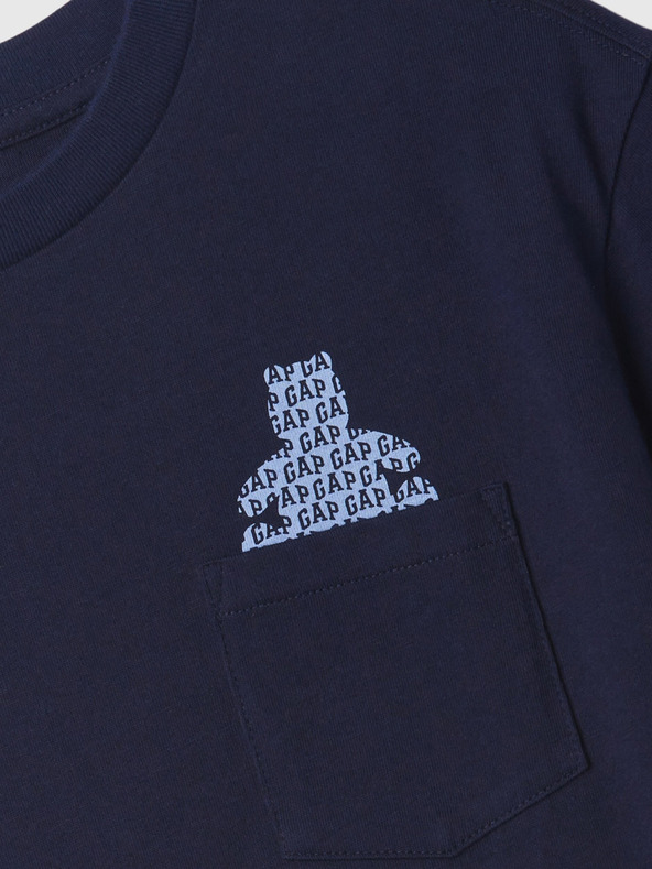 GAP Детска тениска с джобче GAP