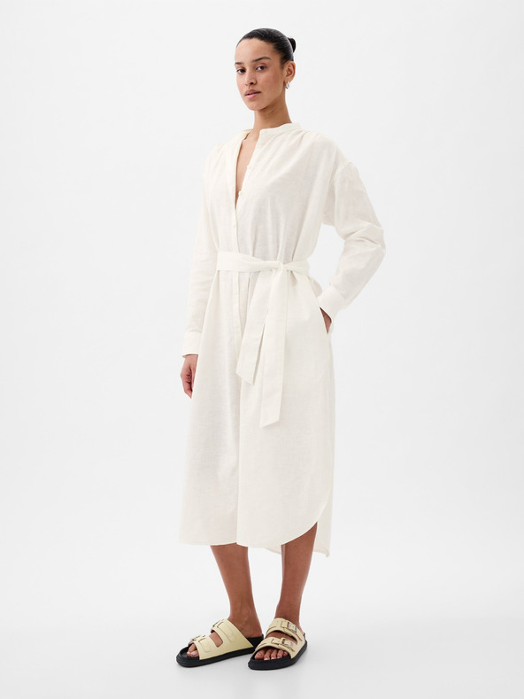 GAP Ленена oversize риза-рокля GAP