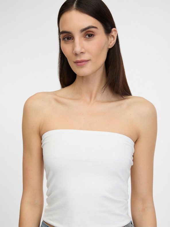 Orsay Бял дамски потник ORSAY