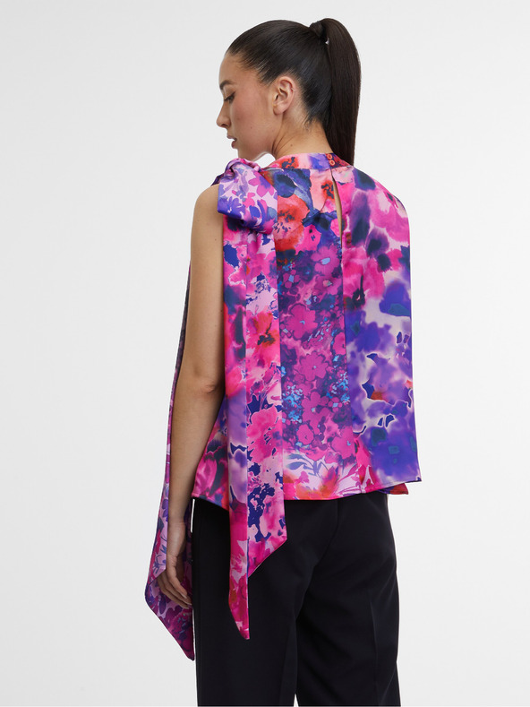 Orsay Лилаво дамски топ на цветя ORSAY