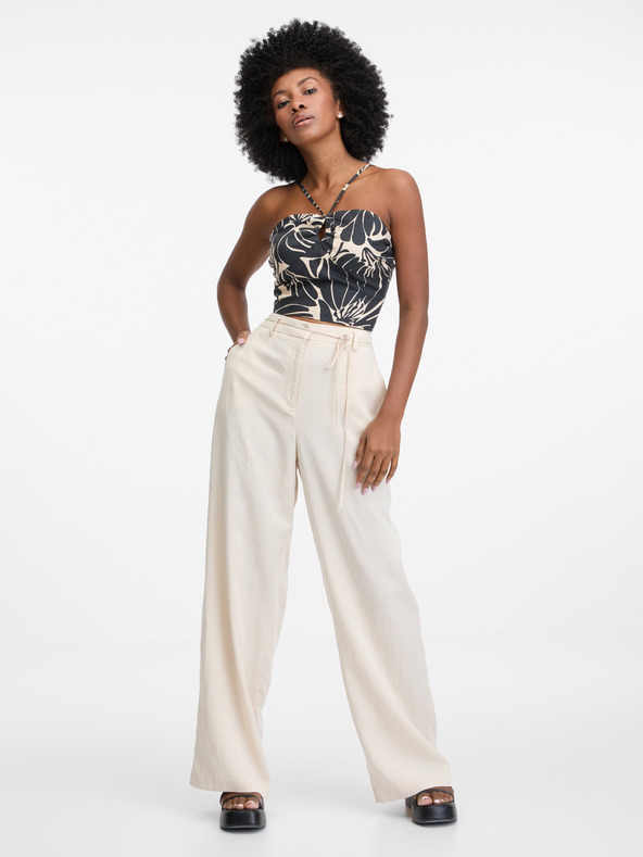 Orsay Бежов дамски панталон ORSAY