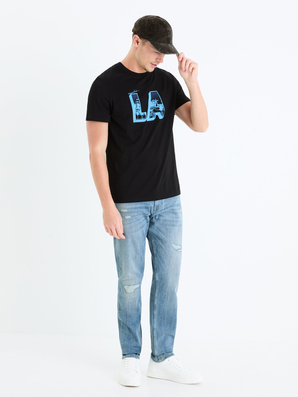 Celio Сини мъжки слим дънки Celio Gostroy