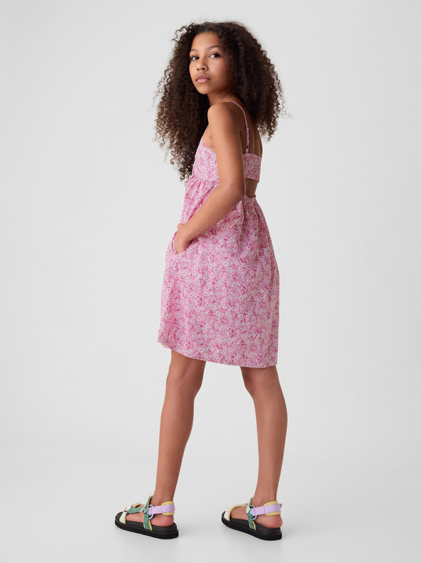 GAP Бебешка флорална рокля GAP