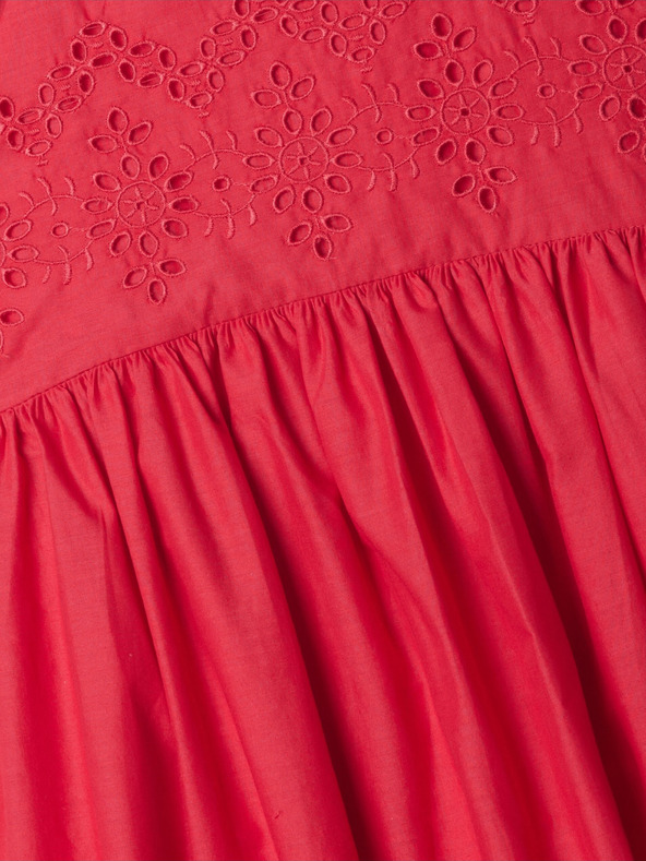 GAP Бебешка рокля с воланчета GAP