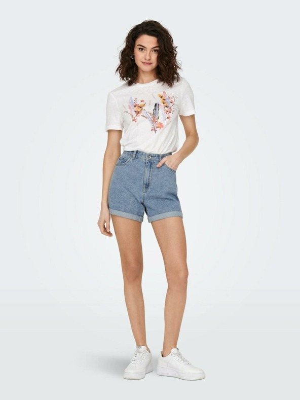 ONLY Светлосини къси панталони от деним само за жени Vega