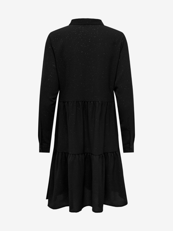 Jacqueline de Yong Дамска черна шарена рокля JDY Piper