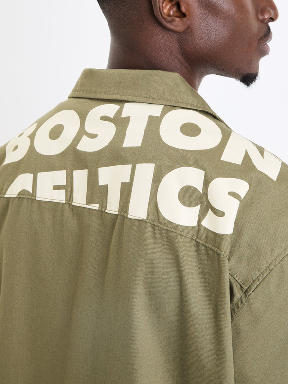 Celio Мъжка риза Celio Boston Celtics Khaki