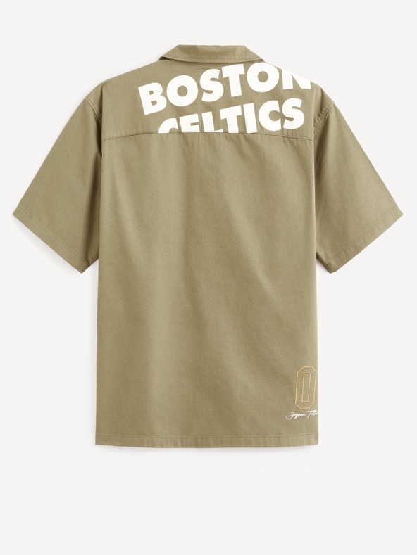 Celio Мъжка риза Celio Boston Celtics Khaki