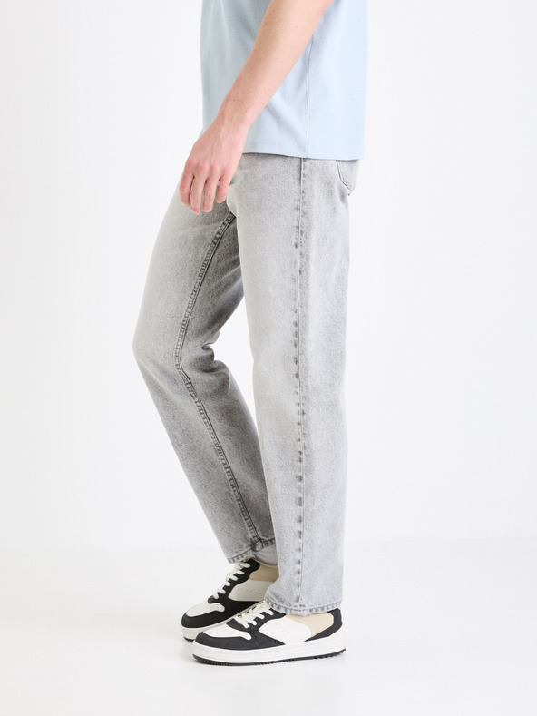 Celio Сиви мъжки дънки Celio C15 straight Fodroit 30