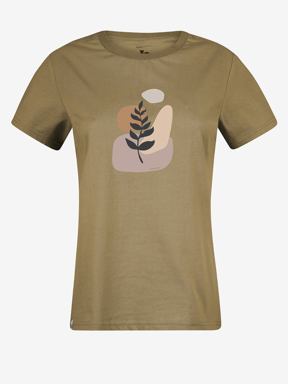 Hannah Дамска тениска Hannah Aria в цвят каки