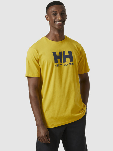 Helly Hansen Жълта мъжка качулка с лого HELLY HANSEN HH®