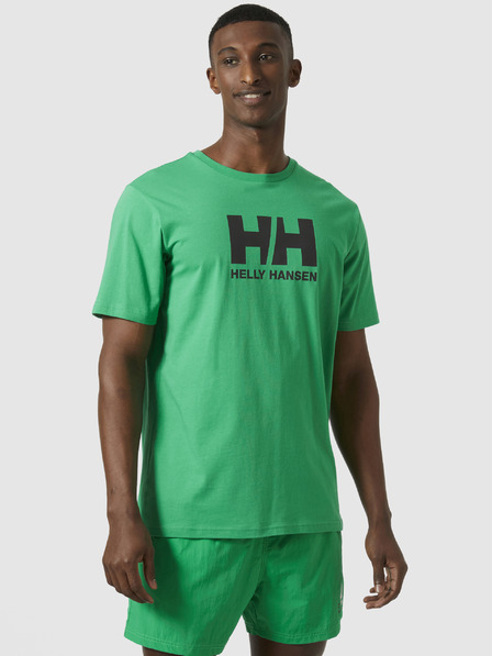 Helly Hansen Зелена мъжка тениска HELLY HANSEN HH® с лого