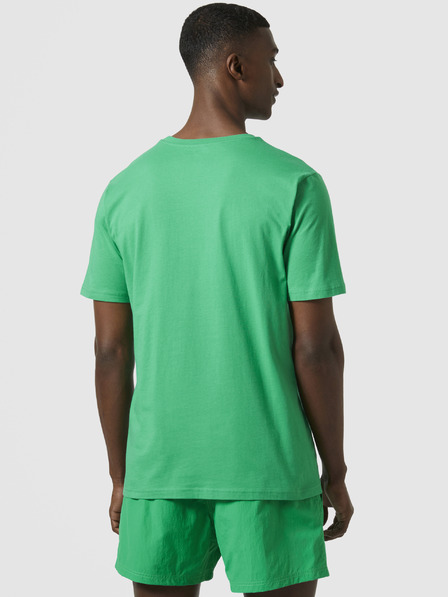 Helly Hansen Зелена мъжка тениска HELLY HANSEN HH® с лого