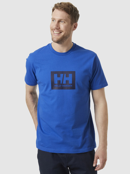 Helly Hansen Синя мъжка тениска HELLY HANSEN HH Box