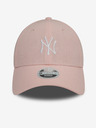 New Era Светло розово Женска шапка от ленена смес New Era 940W MLB Essential 9forty