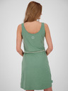 Alife and Kickin Зелена къса дамска рокля с връзки Alife and Kickin Jennifer
