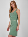 Alife and Kickin Зелена къса дамска рокля с връзки Alife and Kickin Jennifer