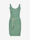 Alife and Kickin Зелена къса дамска рокля с връзки Alife and Kickin Jennifer