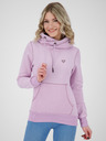 Alife and Kickin Светлолилава дамска качулка Alife and Kickin