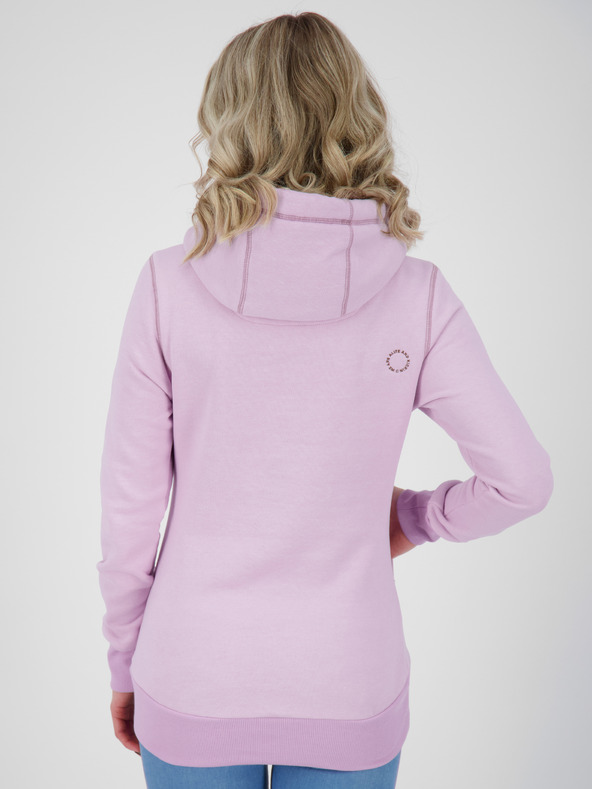 Alife and Kickin Светлолилава дамска качулка Alife and Kickin