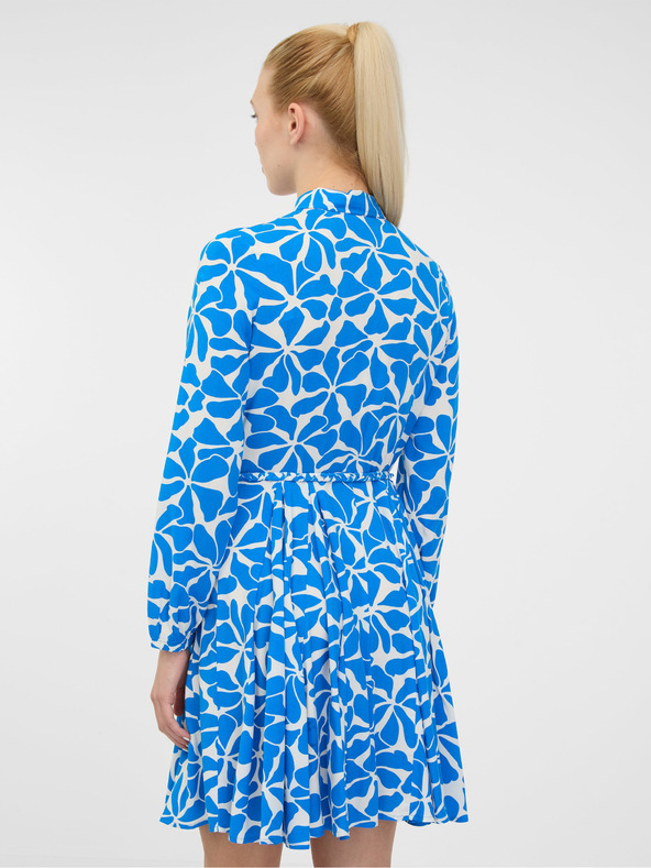 Orsay Синя дамска рокля-риза ORSAY