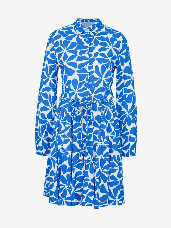 Orsay Синя дамска рокля-риза ORSAY