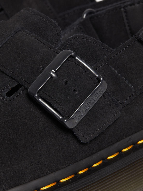 Dr. Martens Черни велурени чехли Dr. Martens Jorge Ii