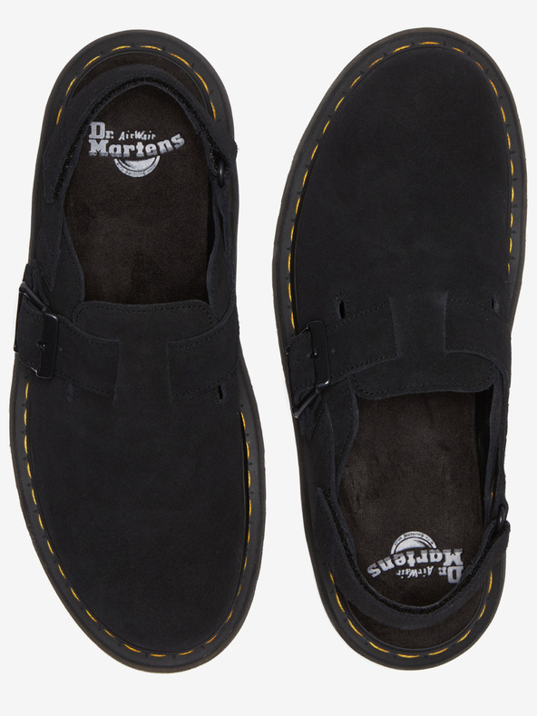 Dr. Martens Черни велурени чехли Dr. Martens Jorge Ii
