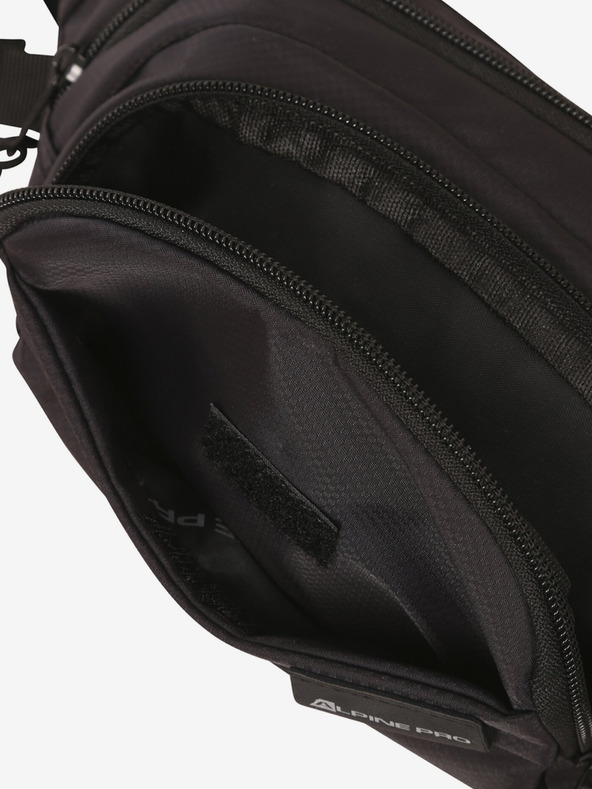 ALPINE PRO Черен унисекс бъбрек за открито ALPINE PRO WILHE