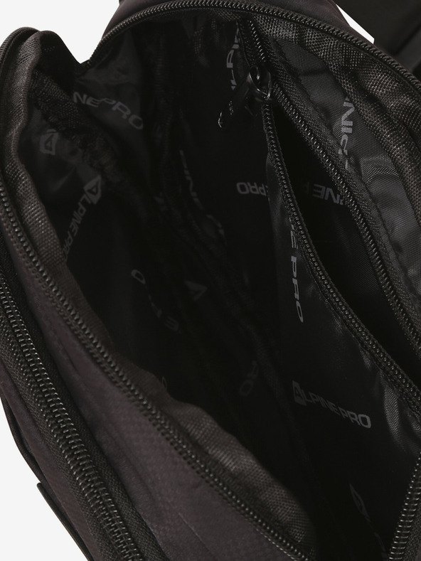 ALPINE PRO Черен унисекс бъбрек за открито ALPINE PRO WILHE