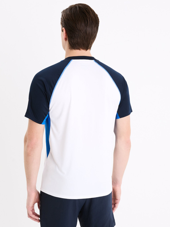 Celio Бяла мъжка спортна тениска Celio Marvel Captain America