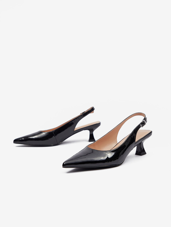 Orsay Черни дамски сандали на ток ORSAY