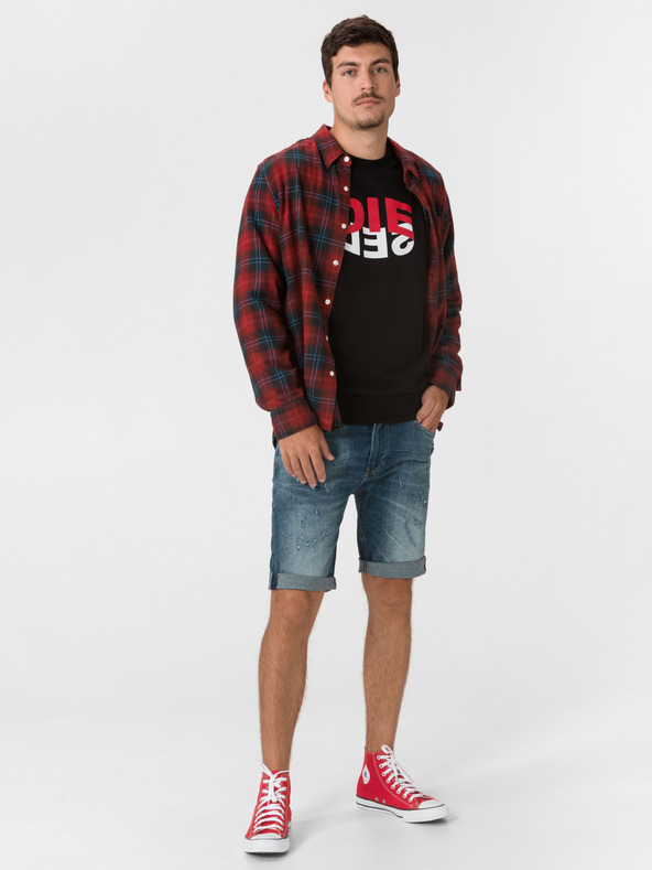 Diesel Черен мъжки суитшърт Diesel Girk