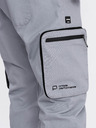 Ombre Clothing Светлосиви мъжки товарни панталони Ombre Clothing