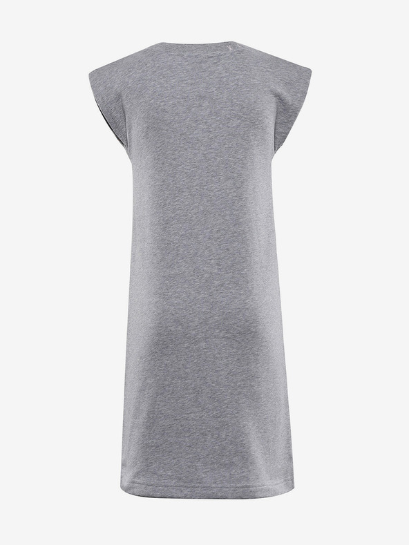 ALPINE PRO Сива рокля за момичета Alpine Pro HUDERO