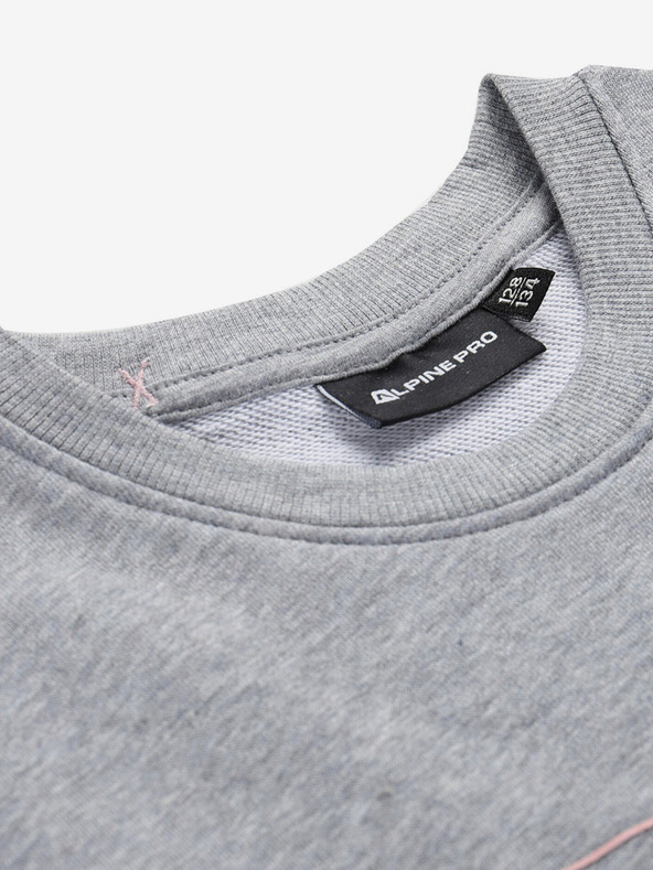 ALPINE PRO Сива рокля за момичета Alpine Pro HUDERO