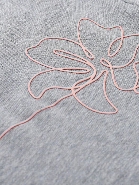 ALPINE PRO Сива рокля за момичета Alpine Pro HUDERO