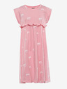 NAX Розова рокля с шарки за момичета NAX Eseqo