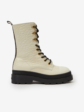 Scotch & Soda Aubri Mid Boot Off White Croco Боти