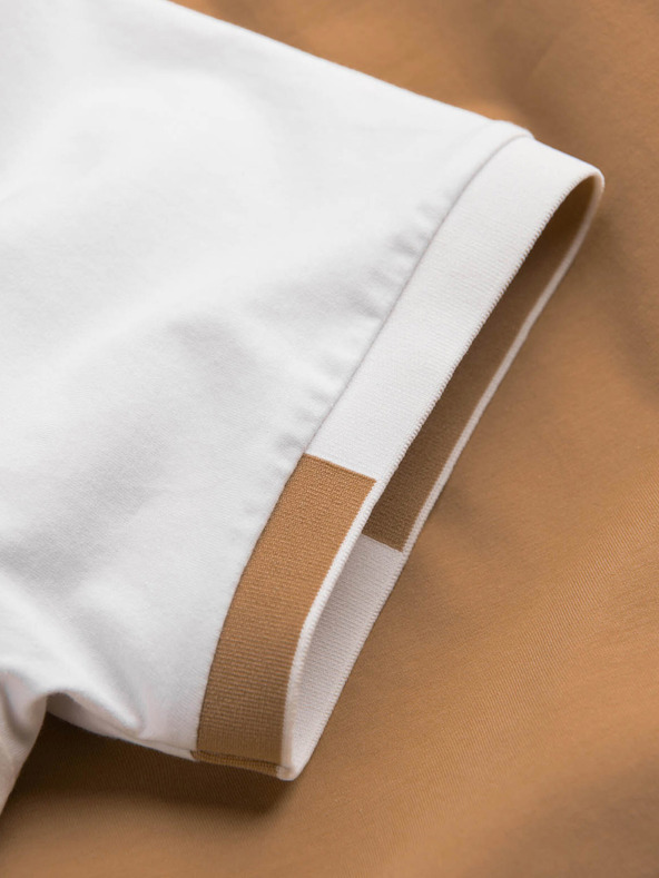 Ombre Clothing Кафява мъжка тениска Ombre Clothing