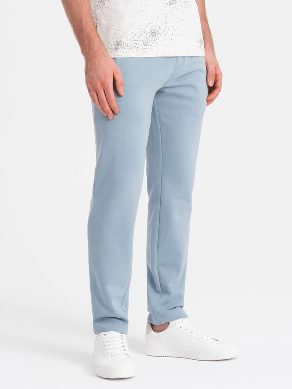 Ombre Clothing Светлосиньо мъжко долнище Ombre Clothing